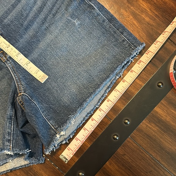MADEWELL Women's High-Rise Denim Shorts Raw Hem Size 26 - Picture 11 of 11